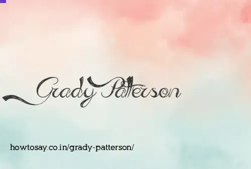 Grady Patterson