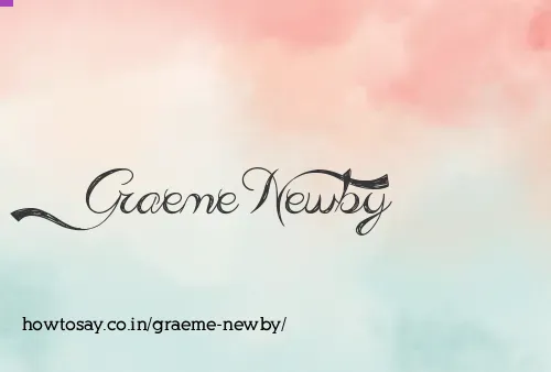 Graeme Newby