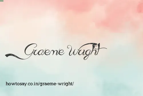 Graeme Wright