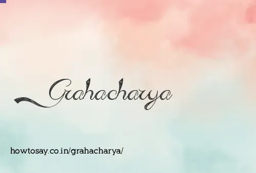 Grahacharya