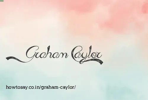 Graham Caylor