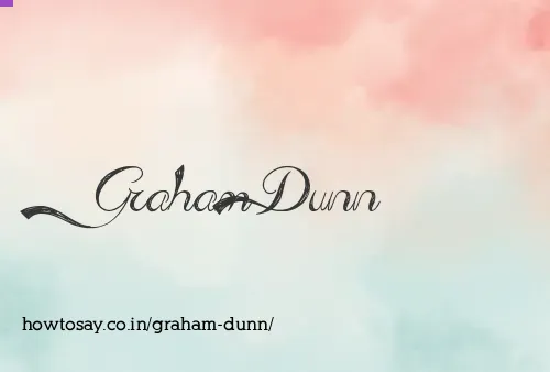 Graham Dunn