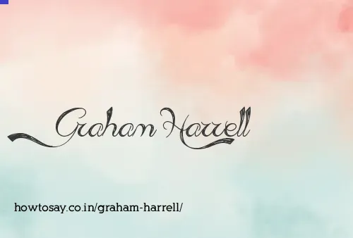Graham Harrell