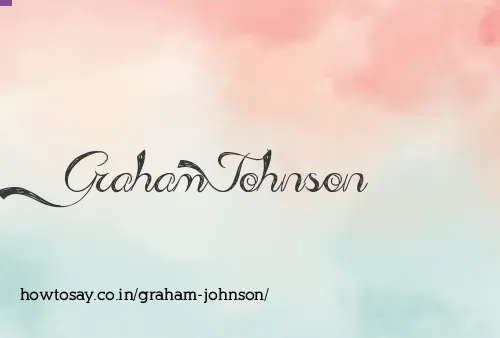 Graham Johnson