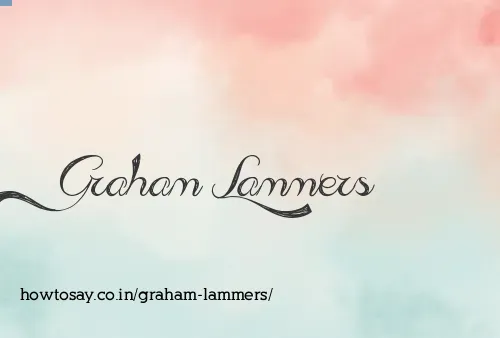 Graham Lammers