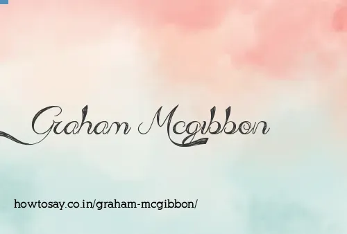 Graham Mcgibbon