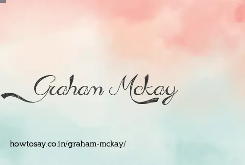 Graham Mckay