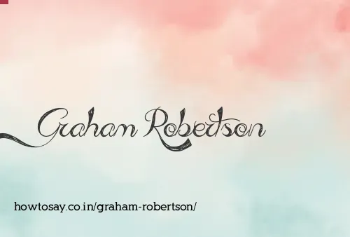 Graham Robertson