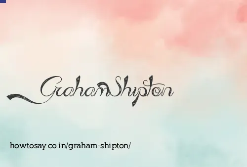 Graham Shipton