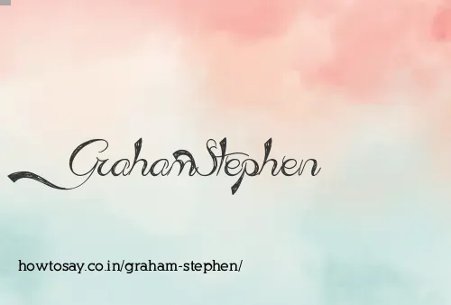 Graham Stephen
