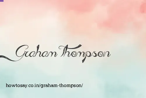 Graham Thompson