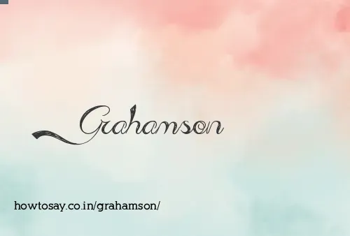 Grahamson
