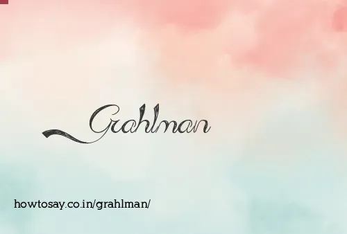 Grahlman