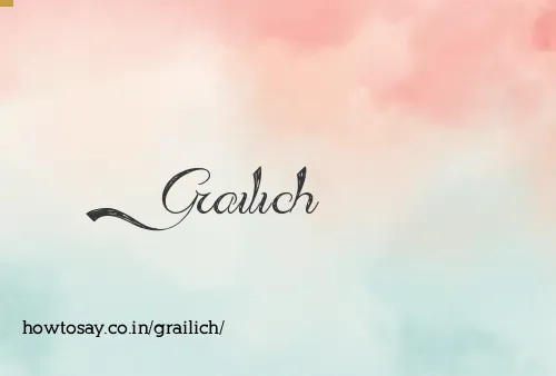 Grailich