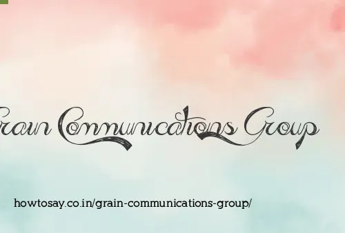 Grain Communications Group