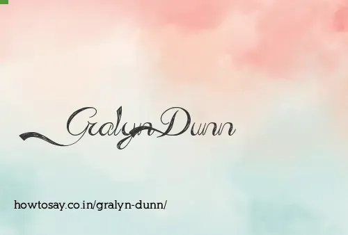 Gralyn Dunn