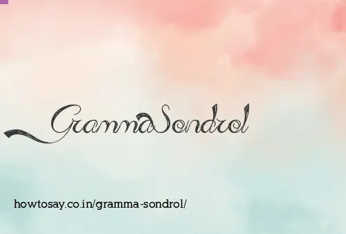 Gramma Sondrol
