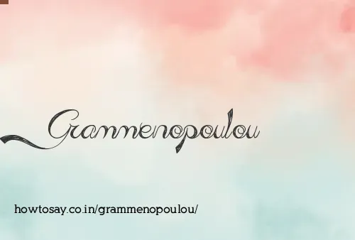 Grammenopoulou