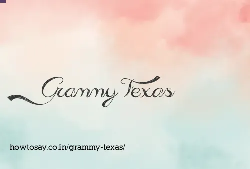 Grammy Texas