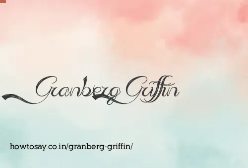 Granberg Griffin
