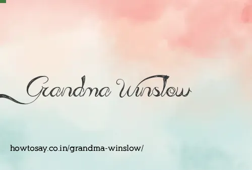 Grandma Winslow
