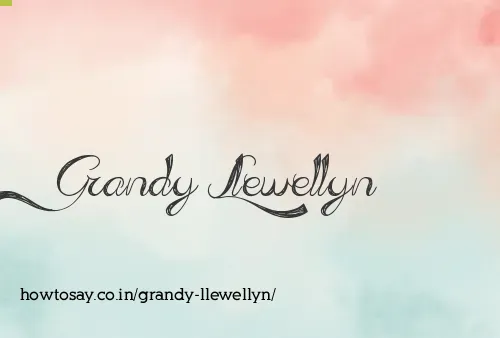 Grandy Llewellyn