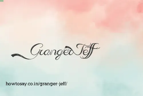 Granger Jeff