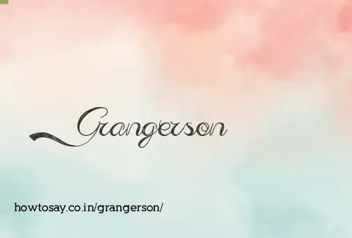 Grangerson
