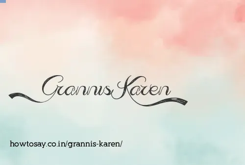 Grannis Karen