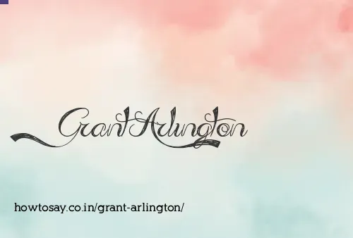 Grant Arlington