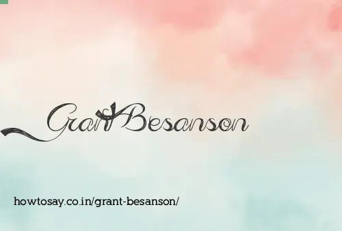 Grant Besanson