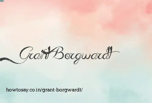 Grant Borgwardt