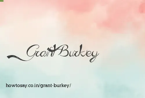 Grant Burkey