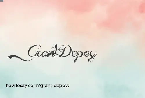Grant Depoy