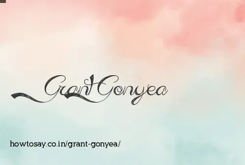 Grant Gonyea