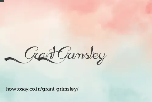 Grant Grimsley