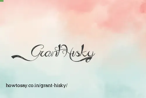 Grant Hisky