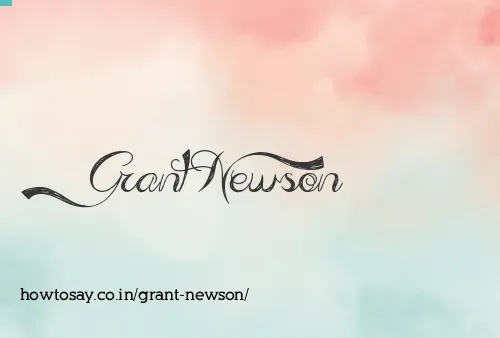 Grant Newson