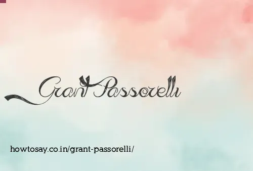 Grant Passorelli