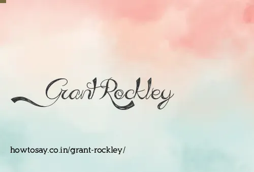 Grant Rockley