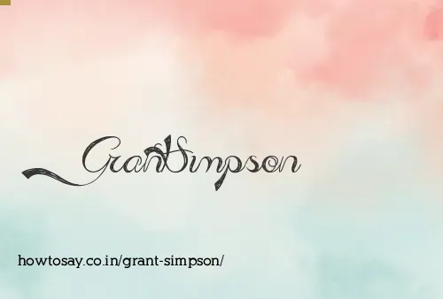 Grant Simpson