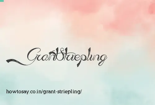 Grant Striepling