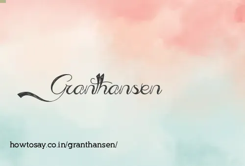 Granthansen