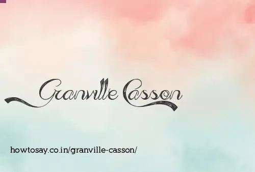 Granville Casson