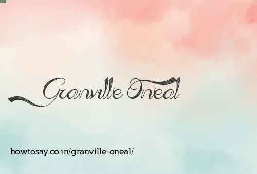 Granville Oneal