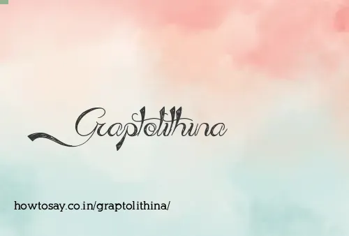 Graptolithina