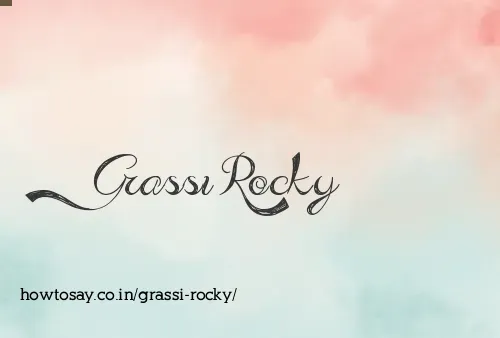 Grassi Rocky