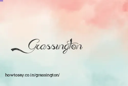 Grassington