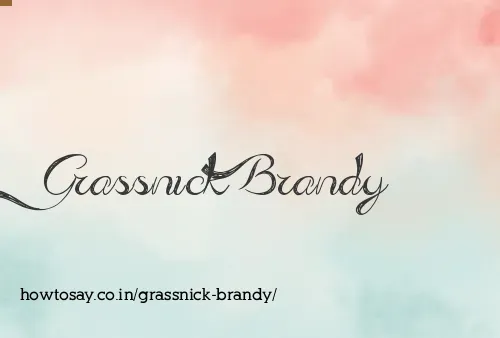Grassnick Brandy