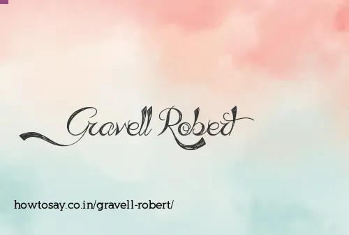 Gravell Robert